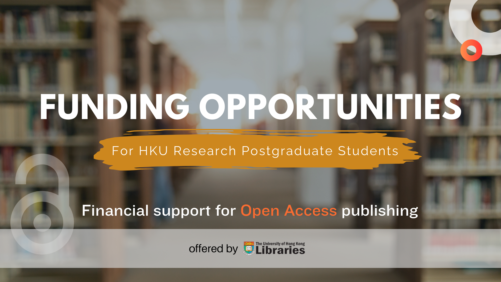 Libraries funding opportunities banner