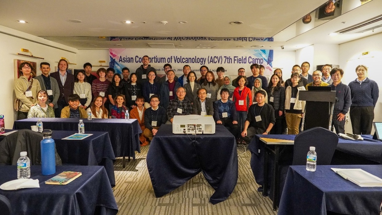 Various delegates from the eight active core member organisations in the region after the workshop and seminar held at Whaddon Hall, Gloucester Hotel, Jeju, South Korea