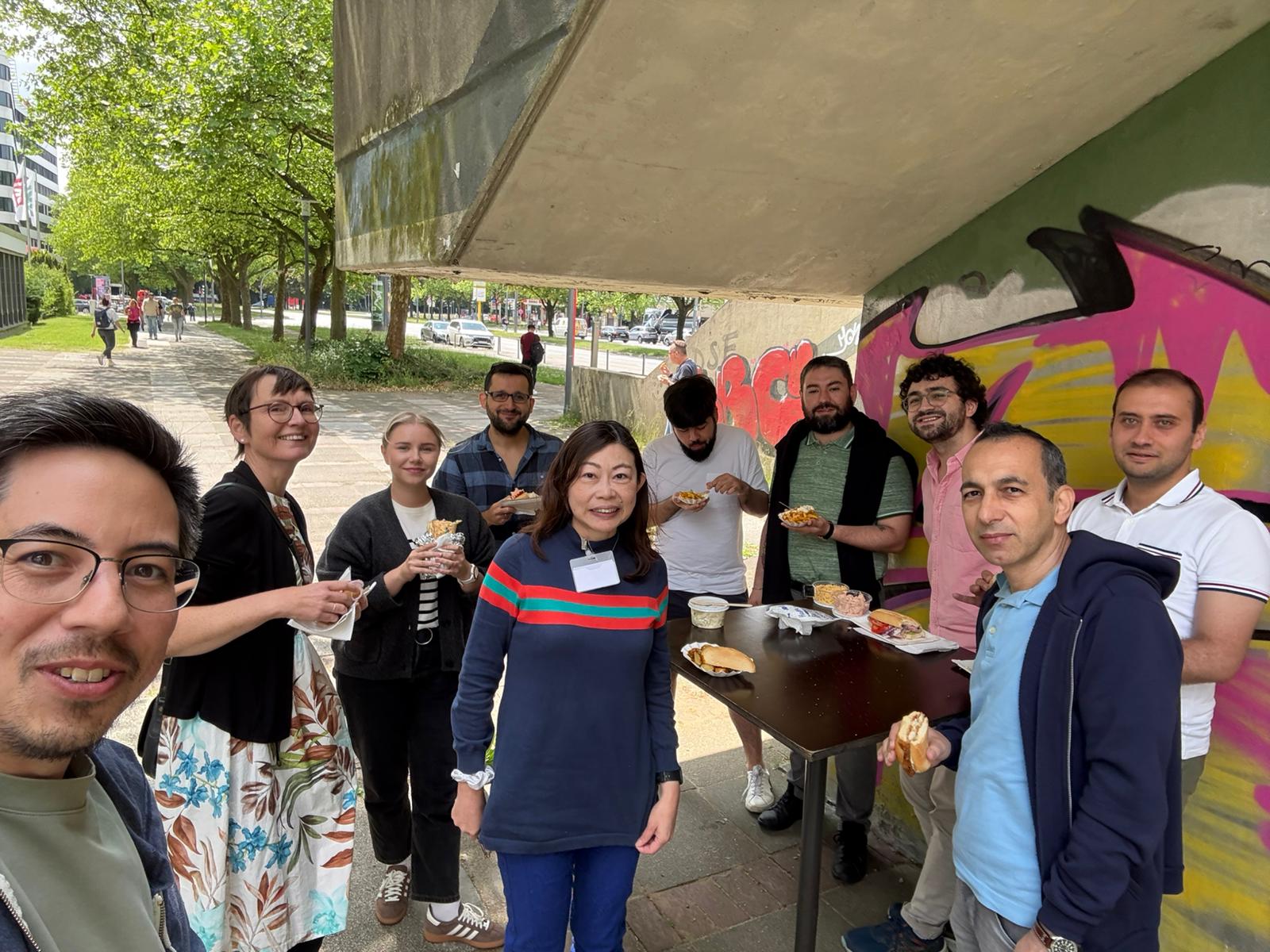 May Shwen Suzanne Lee visiting IEA Hamburg in June 2025.