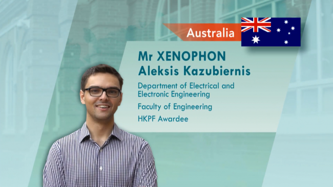Mr XENOPHON Aleksis Kazubiernis,Department of Electrical and Electronic Engineering